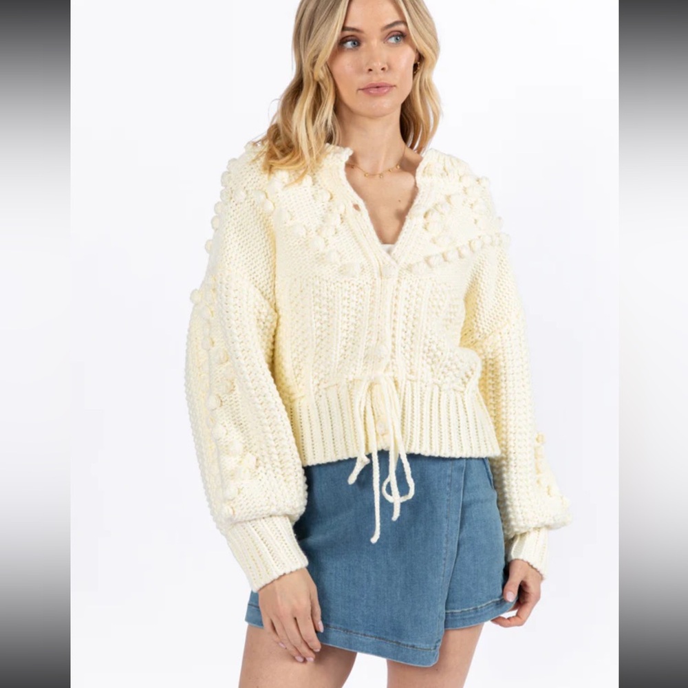 Cozy Cream Knit Sweater